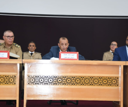 عامل عمالة إنزكان أيت ملول يترأس حفل تنصيب السادة رجال السلطة الجدد