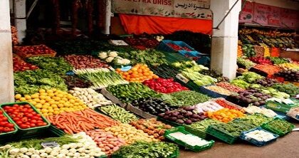 ارتفاع أسعار المواد الغذائية بنسبة 10,4 في المائة في غشت