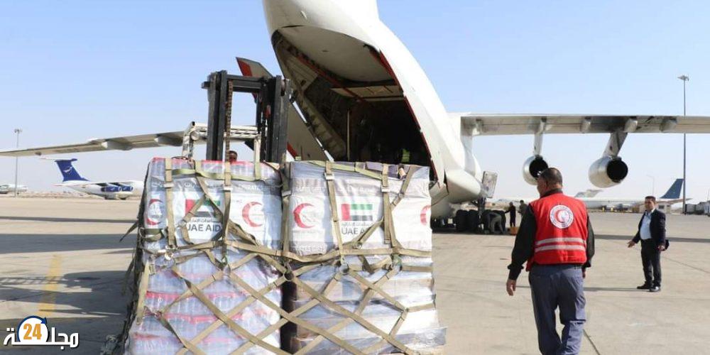 الإمارات تسيير جسر جوي لنقل مساعدات إغاثية عاجلة إلى المتضررين من زلزال الحوز