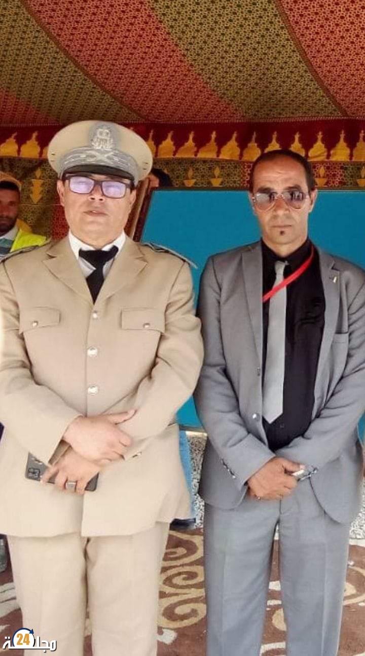 تكريم السيد محمد الظاهر خليفة قائد قيادة سيدي العايدي: قدوة في الخدمة العامة والأخلاق النبيلة