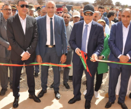 سيدي إفني: عامل الإقليم يشرف على تدشين مجموعة من المشاريع تعزيزا للبنية التحتية التعليمية .