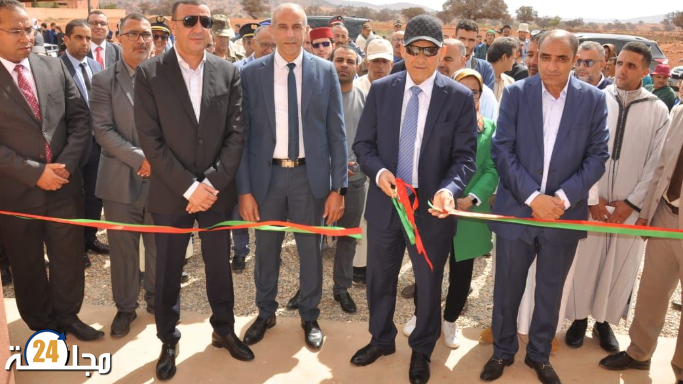 سيدي إفني: عامل الإقليم يشرف على تدشين مجموعة من المشاريع تعزيزا للبنية التحتية التعليمية .