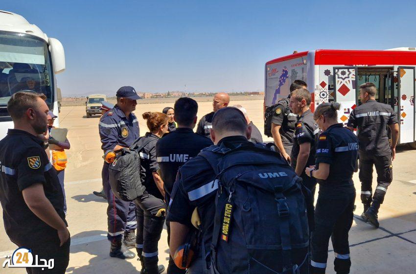 زلزال.. وزيرة الدفاع الإسبانية تشيد بدعم القوات المسلحة الملكية لرجال الإنقاذ الإسبان