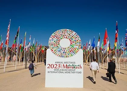 مراكش .. انطلاق أشغال الاجتماعات السنوية لصندوق النقد والبنك الدوليين