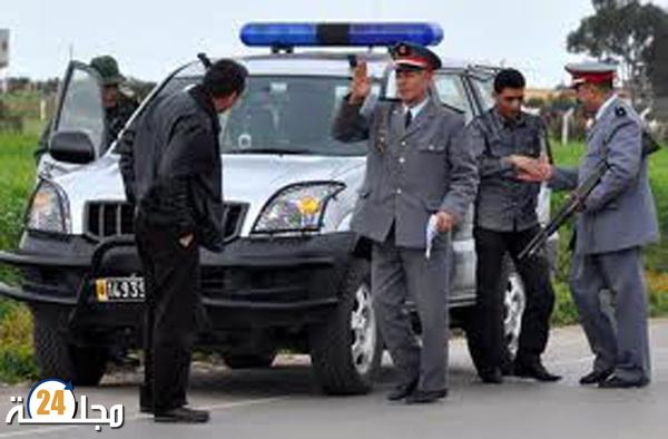 اعتقال أشخاص تورطوا في عملية اعتداء على عناصر دورية الدرك الملكي بالعطاوية من طرف البلطجية