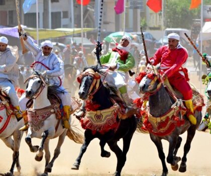 لباس التبوريدة…الـتـقالـيد المغربية