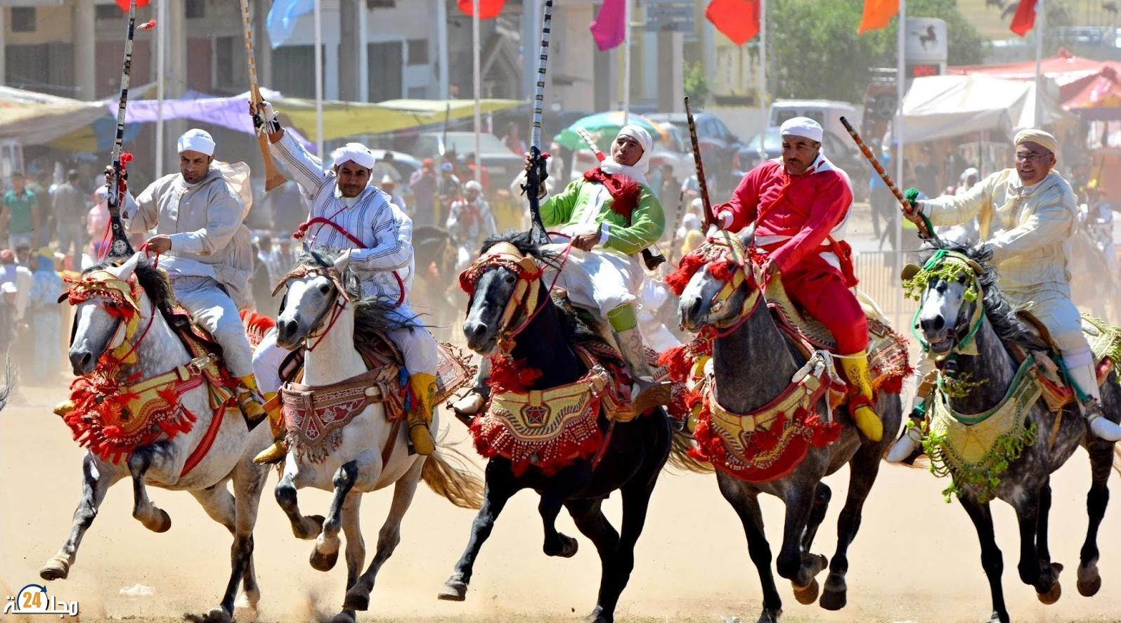 لباس التبوريدة…الـتـقالـيد المغربية
