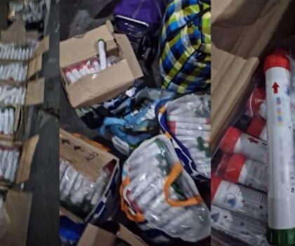 فتح تحقيق قضائي في تهريب شحنة ضخمة من المفرقات والشهب قادمة من مارسيليا الفرنسية