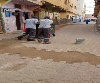 فضيحة في قطاع النظافة بمدينة سطات