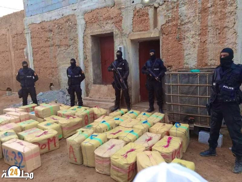 حصيلة: حجز 27 طنا من المخدرات ما بين غشت واكتوبر