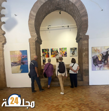 افتتاح معرض فني مشترك بعنوان “تناغميات الحروف” بالرباط
