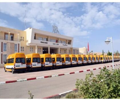 التأثير الإيجابي للنقل المدرسي على وضعية التلميذات والتلاميذ بإقليم ميدلت