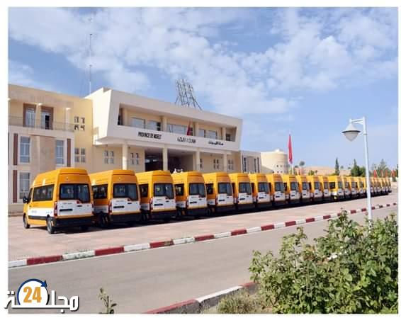 التأثير الإيجابي للنقل المدرسي على وضعية التلميذات والتلاميذ بإقليم ميدلت