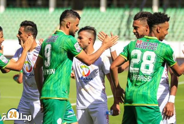 فريق الرجاء البيضاوي يعود بتعادل من مدينة اكادير