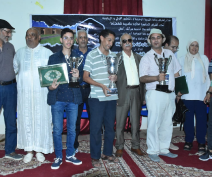 اسدال الستار على فعاليات الملتقي الوطني الثاني لإبن جرير المدينة الذكية للشطرنج