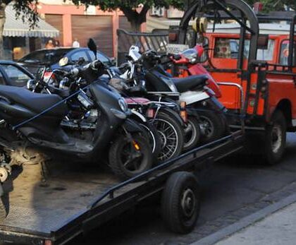 ولاية أمن سطات تواصل حملاتها ضد أصحاب الدراجات النارية و السيارات المخالفين للقانون