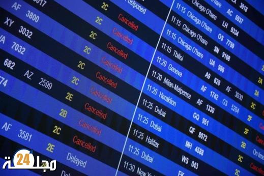 إضرابات تشل حركة الطيران بفرنسا وتلغي رحلات بالجملة