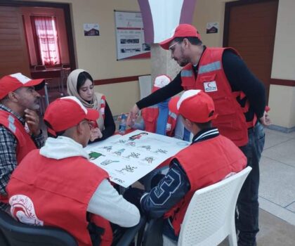 الهلال الاحمر المغربي بالرحامنة ينظم دورة تكوينية في الوقاية والحد من المخاطر