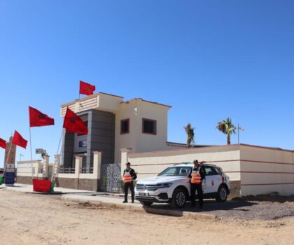 السمارة…. بمناسبة الذكرى 68 لعيد الاستقلال المديرية العامة للامن الوطني تدشن مقر الدائرة الأمنية الثالثة بحلة عصرية جديدة و معدات و تجهيزات حديثة