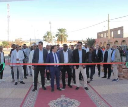 انطلاق فعاليات المعرض المحلي للصناعة التقليدية والاقتصاد الاجتماعي و التضامني بجماعة تسينت
