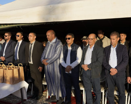 رئيس دائرة بويزكان يشرف على افتتاح الدورة السادسة للمهرجان الدولي ظلال الاركان