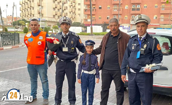 العيون…. صورة معبرة لشرطي اليوم و مشروع شرطي الغد