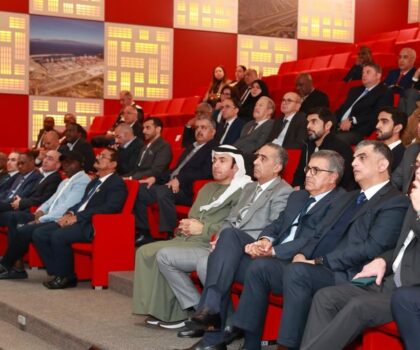 رئيس الأنتربول وقادة أجهزة الأمن العرب يزورون طنجة المتوسط