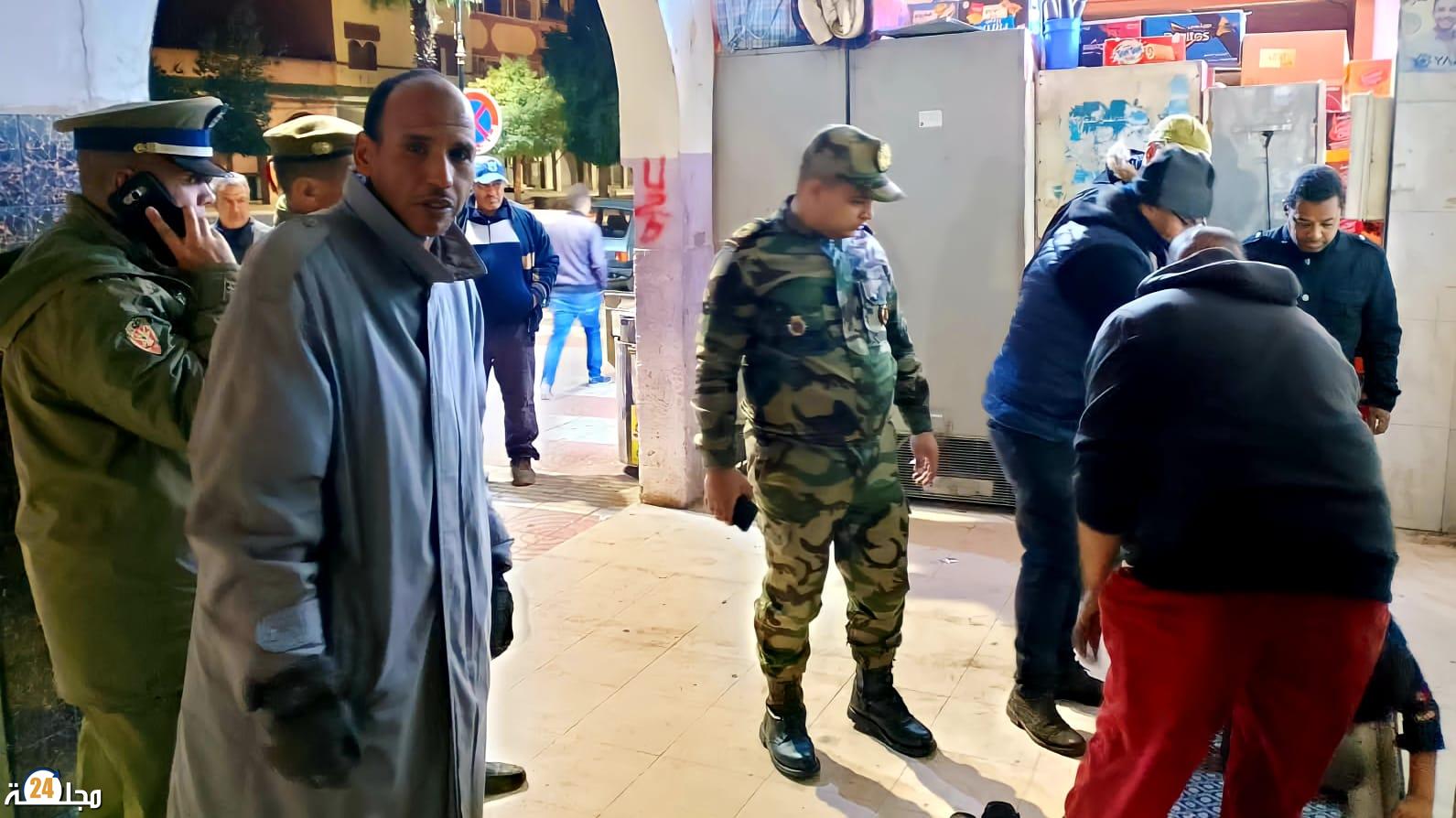 تزامنا مع مطلع رأس السنة الجديدة.. السلطات المحلية بخنيفرة تقوم بحملات أمنية