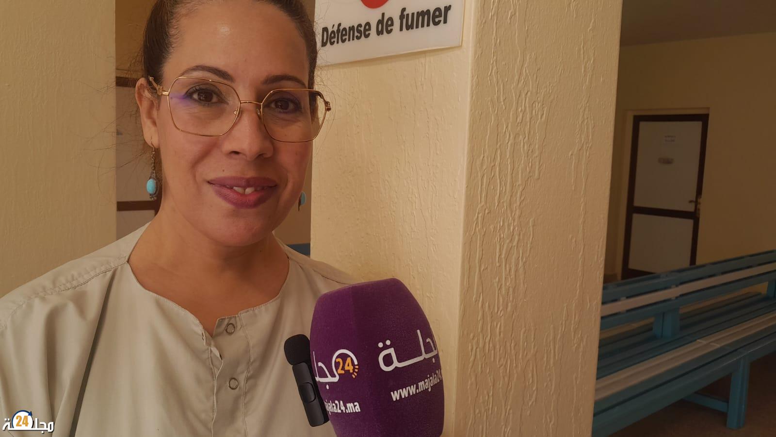 العيون…. الدكتورة كريمة المنتج تشرف على حملة اعذار جماعي لأطفال العصبة المغربية لحماية الطفولة