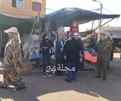 سلطات بيـوكرى تٓشًنُ حملة واسعة لطرد مُحتلي المِلك العمومي