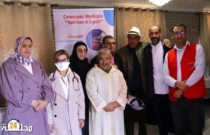 جمعية أم المؤمنين عائشة تنظم حملة طبية متعددة التخصصات بمركز الاطفال المتخلى