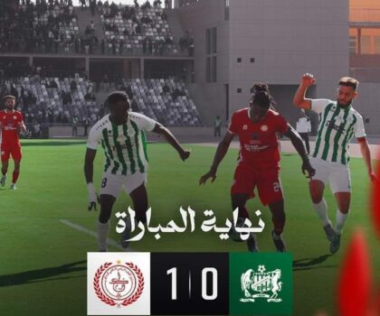 الكوكب المراكشي ينتزع ثلاث نقاط من أنياب فريق الدفاع الحسني الجديدي