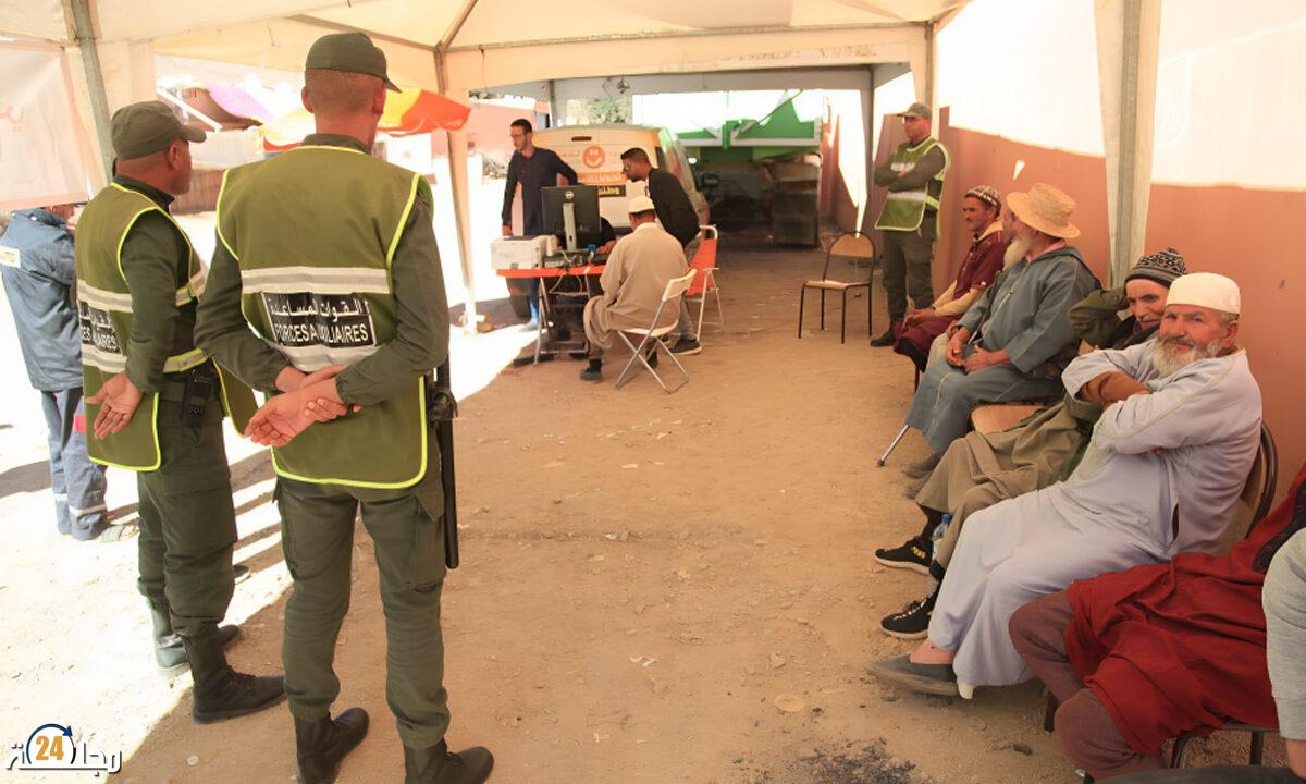 تارودانت.. تواصل عمليات صرف المساعدات المالية الخاصة بإعادة البناء والإعمار