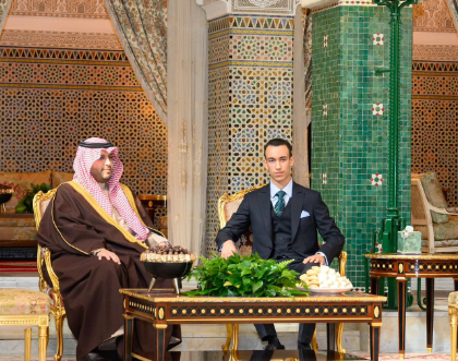 لقاء بين ولي العهد المغربي وزير الدولة السعودي لتبادل رسائل شفوية