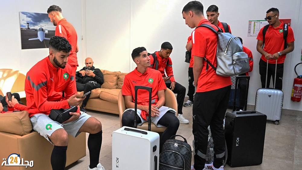 كأس إفريقيا للأمم 2023 .. المنتخب الوطني يتوجه إلى كوت ديفوار يوم 7 يناير الجاري