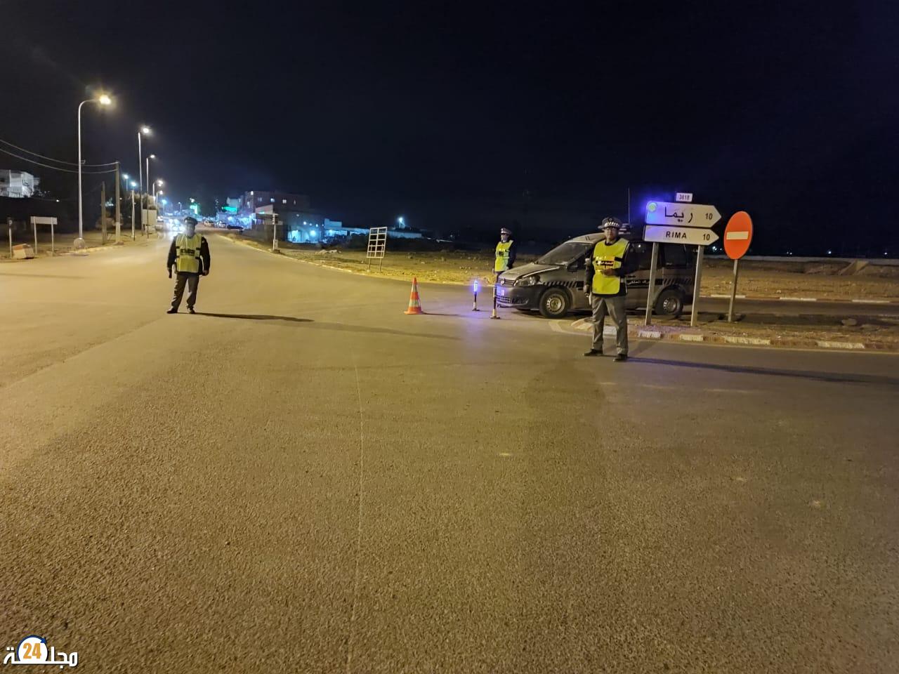 سدود قضائية و دوريات أمنية لتأمين ليلة “البوناني” من قبل درك كيسر