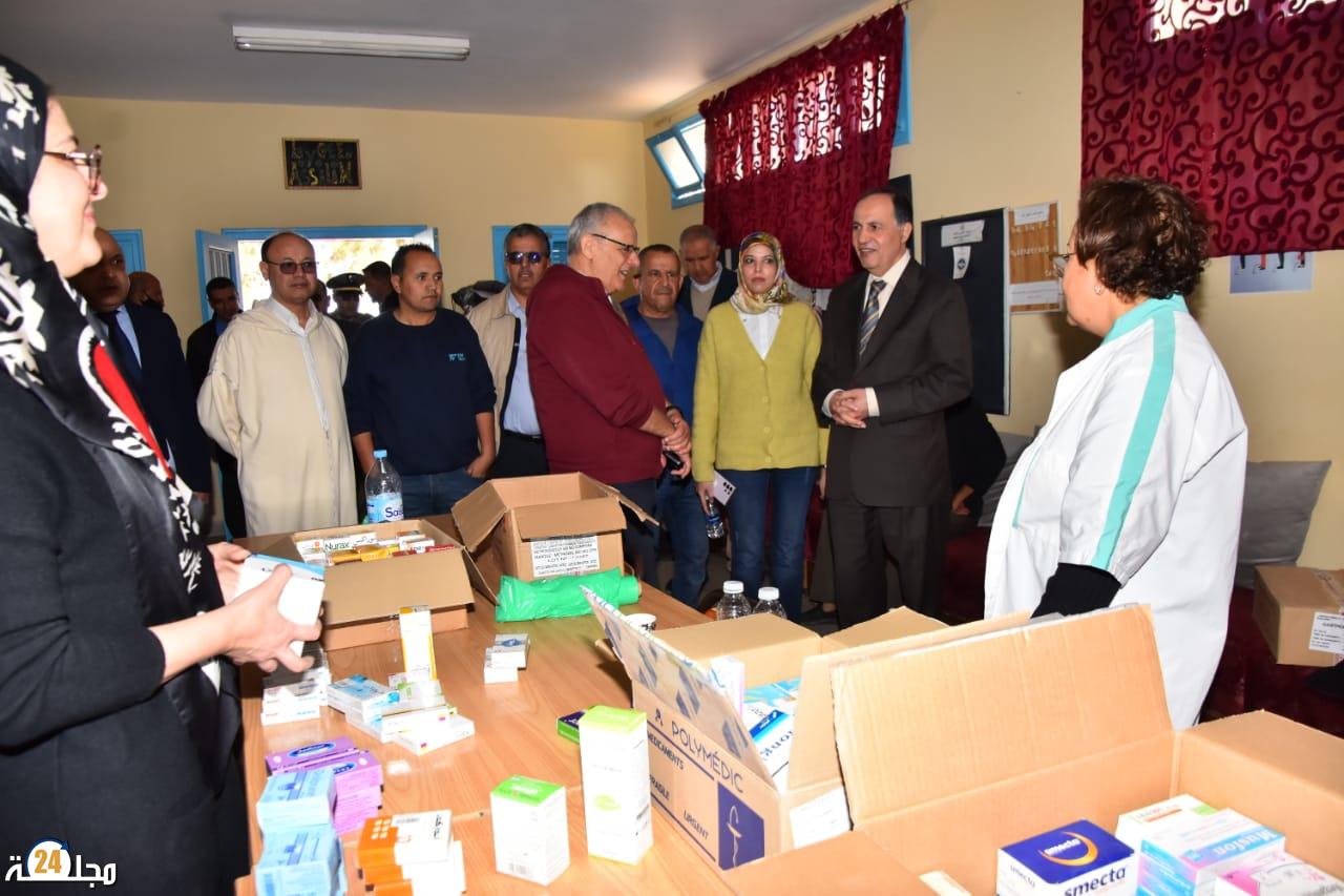 عمالة إقليم تيزنيت تنظم حملة طبية بجماعة الركادة