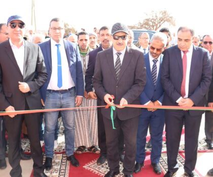 بمناسبة ذكرى تقديم وثيقة الاستقلال عامل سيدي إفني يشرف على تدشين مجموعة من المشاريع التنموية