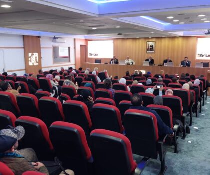 رئيس المجلس الإقليمي لتزنيت يقوم بزيارة لمقر غرفة الصناعة و التجارة و الخدمات بجهة طنجة تطوان الحسيمة