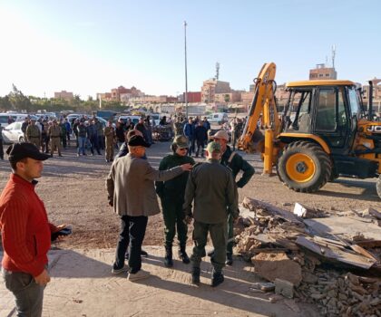 بتعليمات من عامل اشتوكة.. سلطات بيوكرى تقود حملة كبرى لتحرير الملك العام