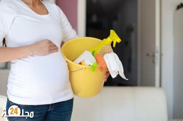 اكتشاف… التعرض للمواد الكيميائية المنزلية يصعب الحمل!