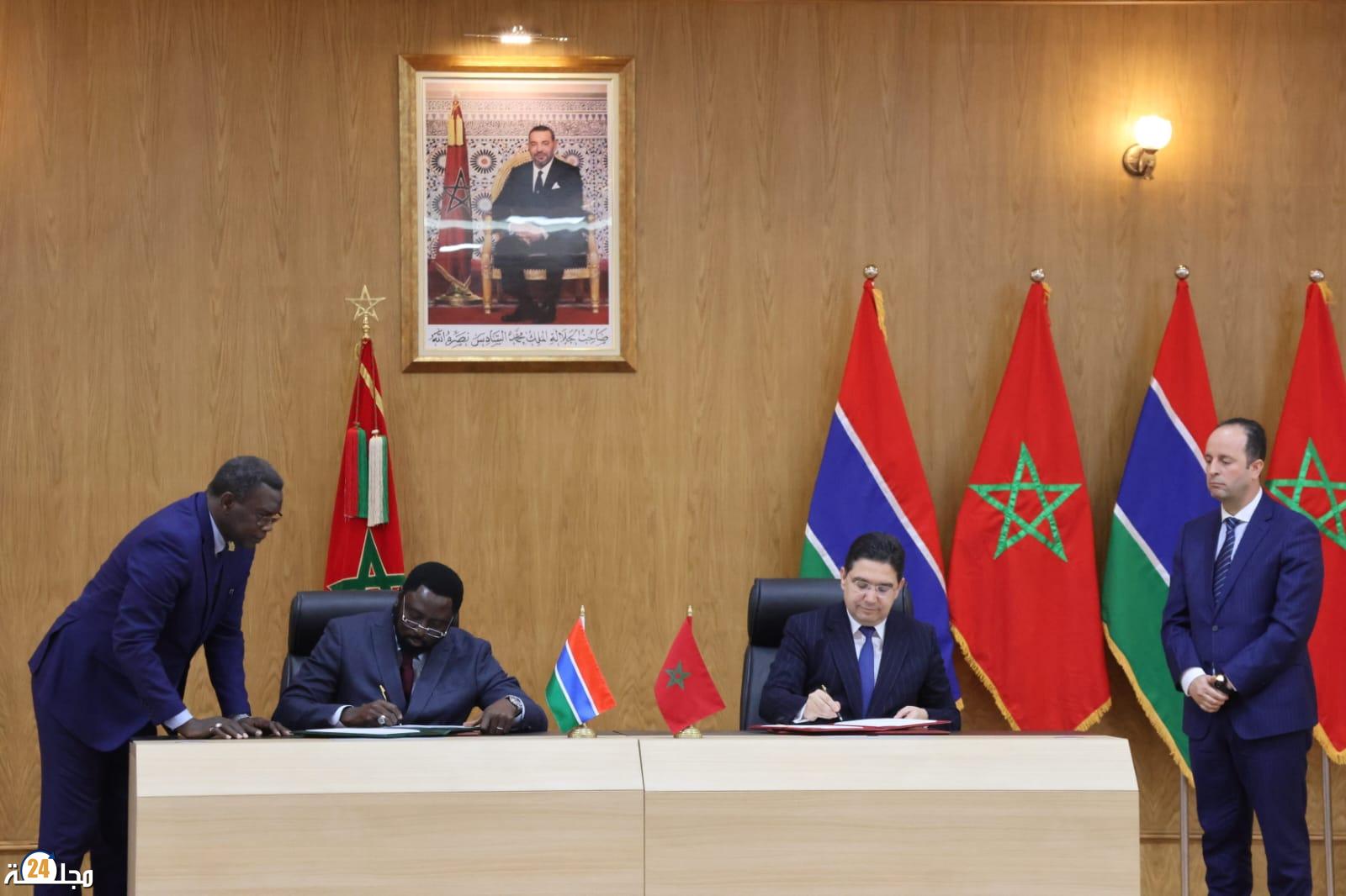 المغرب وغامبيا يتفقان على تطوير شراكتهما الاقتصادية وزيادة المبادلات الثنائية