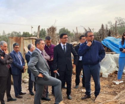 والي ولاية سوس ماسة عمل ميداني متواصل من خلال الزيارات الميدانية لعدة مرافق