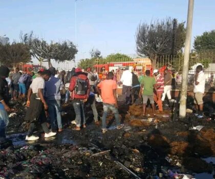 الدار البيضاء.. العثور على جثة متفحمة أثناء عملية إخلاء الفضاء “بكار”