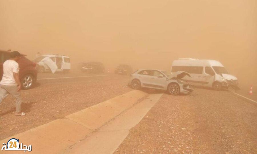 تقلبات أحوال الطقس: وزارة التجهيز والماء تدعو مستعملي الطرق الى توخي الحيطة والحذر