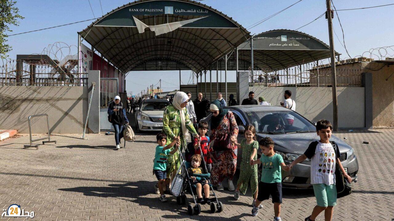 إجلاء 289 مغربيا من قطاع غزة ووزارة الخارجية تتابع عن كثب وضعية المواطنين المقيمين في فلسطين