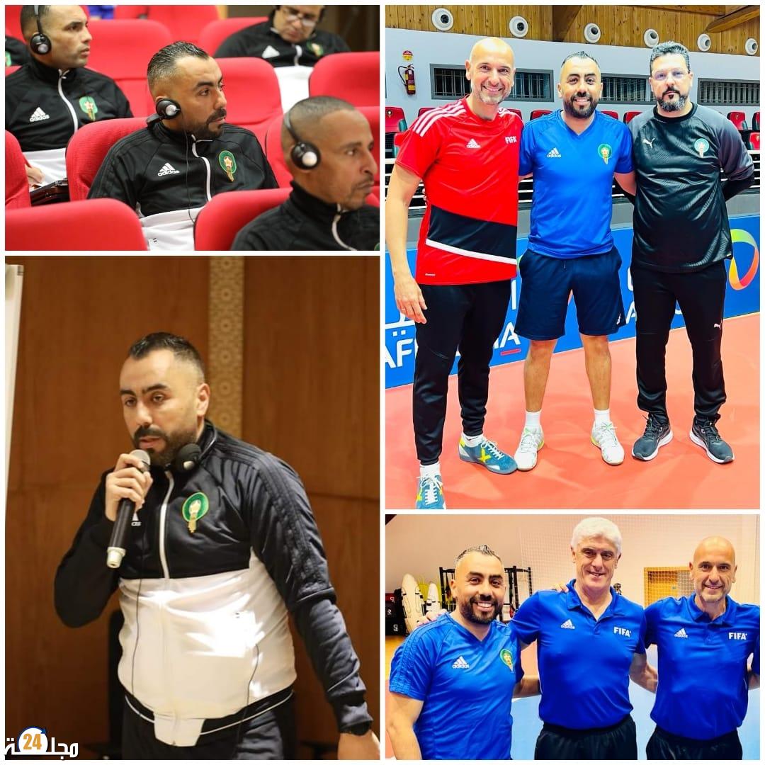 تطوان… معاذ بولعكز مدرب حراس نادي حي المستشفى الإسباني في دورة تكوينية بالمعمورة 