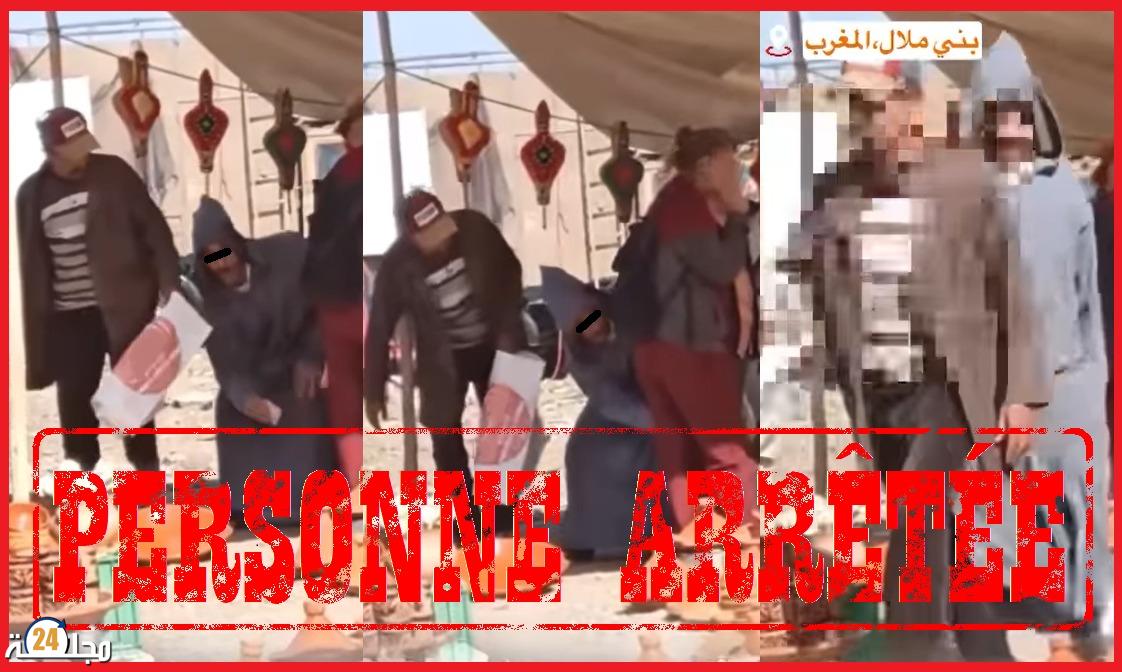 ولاية أمن بني ملال تتفاعل بشكل جدي مع فيديوا لوقائع سرقة بالنشل داخل سوق أسبوعي بالمدينة