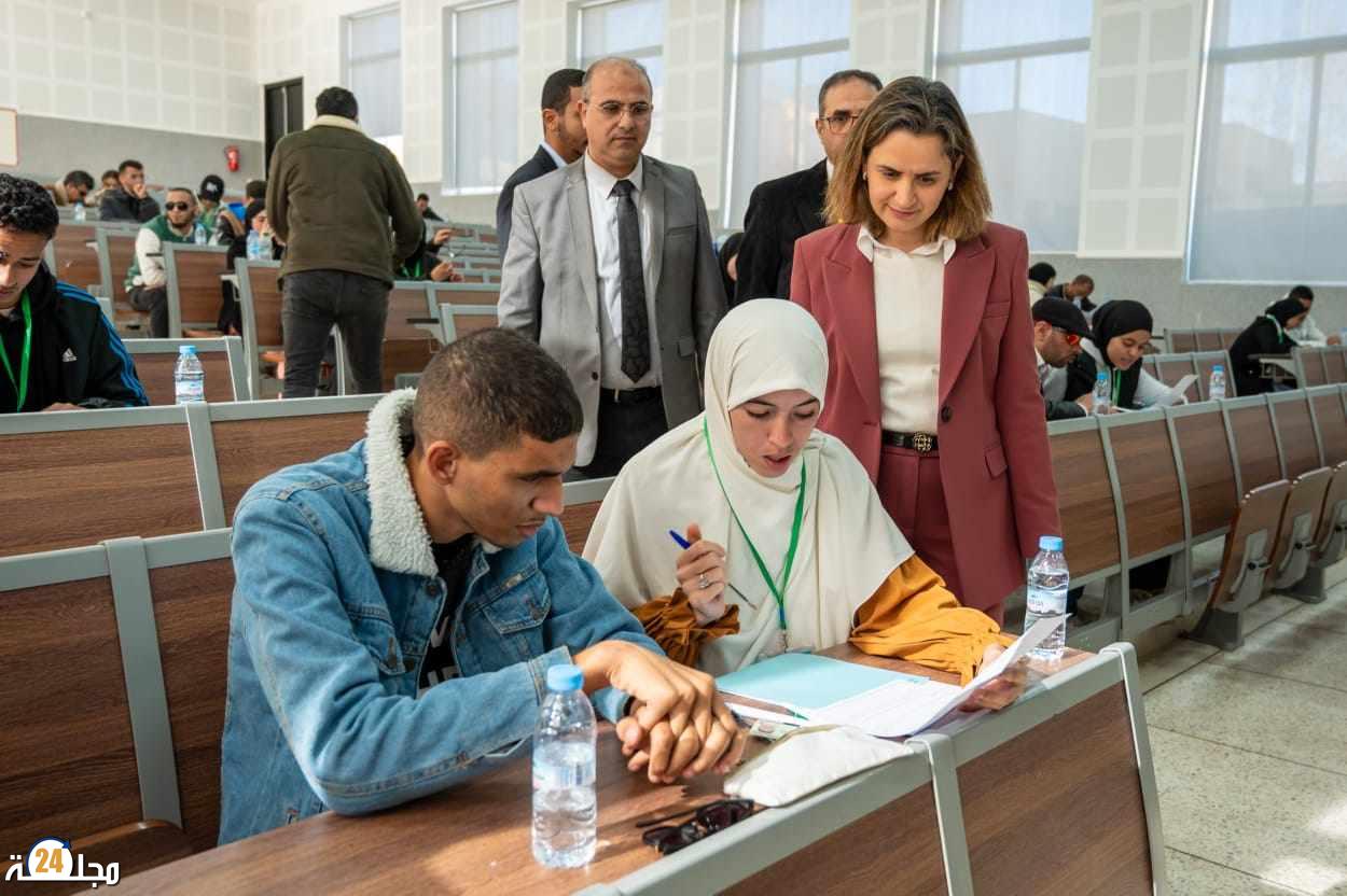 زيارة تفقدية من مزور غيثة لمركز المباريات الموحدة الخاصة بالأشخاص في وضعية إعاقة