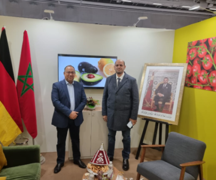لقاء مثمر بين الجبهة وأوصالة على هامش المعرض الدولي للخضر والفواكه، بمدينة برلين الألمانية